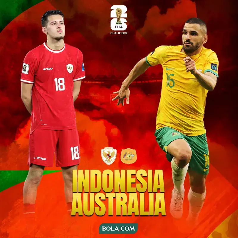 INDONESIA VS AUSTRALIA IMBANG